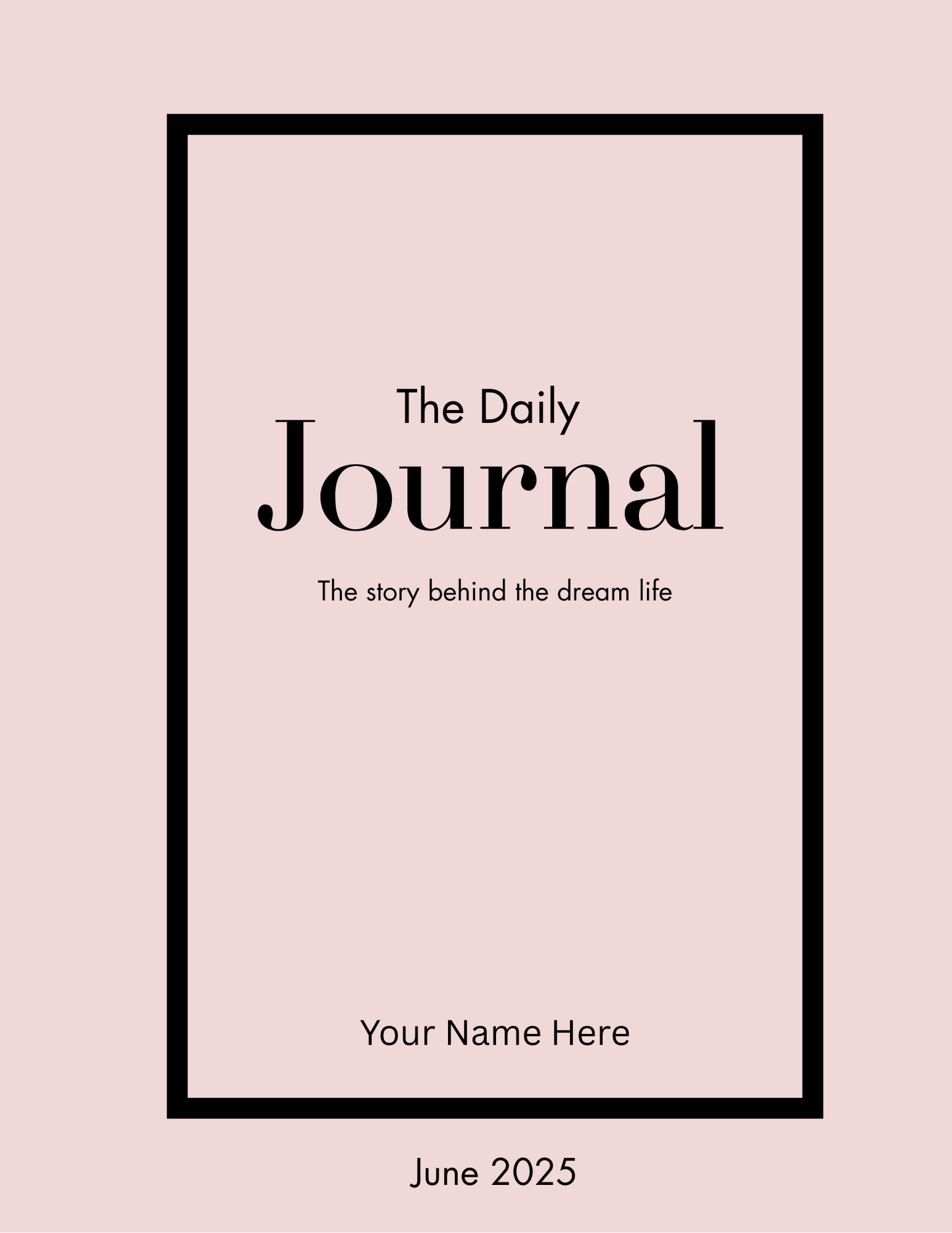 Daily Journal